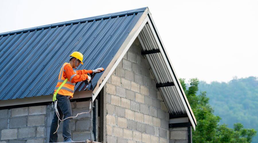 Professional metal roof installation in Henderson, CO